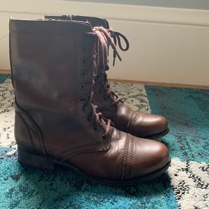 Steve Madden Troopa Brown Boots